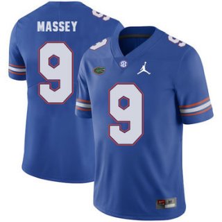 Florida Gators 9 Dre Massey Blue College Football Jersey