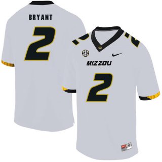 Missouri Tigers 2 Kelly Bryant White Nike College Football Jersey