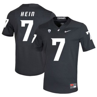 Washington State Cougars 7 Mel Hein Black College Football Jersey