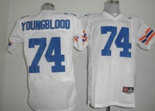 Florida Gators #74 Jack Youngblood White Jersey