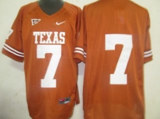 Texas Longhorns #7 Garrett Gilbert Orange Jersey