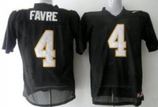 Southern Mississippi Golden Eagles #4 Favre Black Jersey