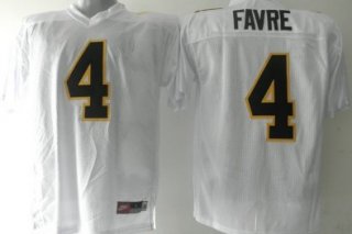 Southern Mississippi Golden Eagles #4 Favre White Jersey