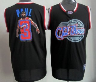 Los Angeles Clippers #3 Chris Paul Black Notorious Fashion Jersey