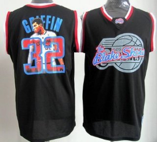 Los Angeles Clippers #32 Blake Griffin Black Notorious Fashion Jersey