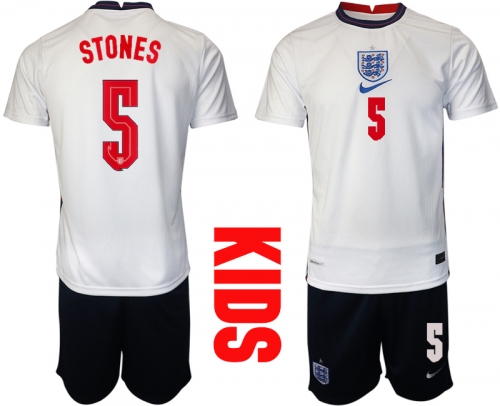 2021 European Cup England home Youth 5 soccer jerseys