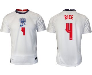 Men 2021 Europe England home AAA version 4 soccer jerseys