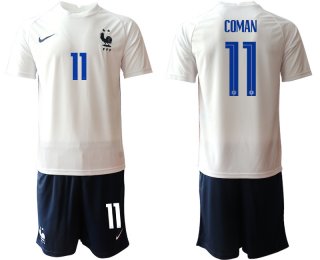 Men 2021 France away 11. soccer jerseys