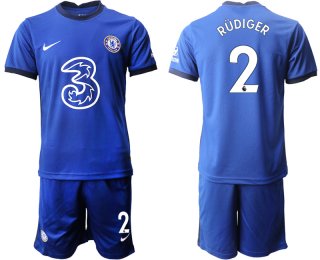 Men 2020-2021 club Chelsea home 2 blue Soccer Jerseys