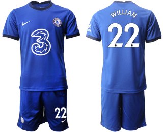 Men 2020-2021 club Chelsea home 22 blue Soccer Jerseys1