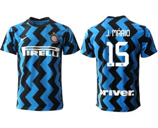 Men 2020-2021 club Inter Milan home aaa versio 15 blue Soccer Jerseys