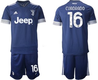 Men 2020-2021 club Juventus away16 blue Soccer Jerseys