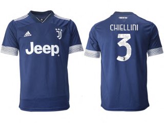 Men 2020-2021 club Juventus away aaa version 3 blue Soccer Jerseys