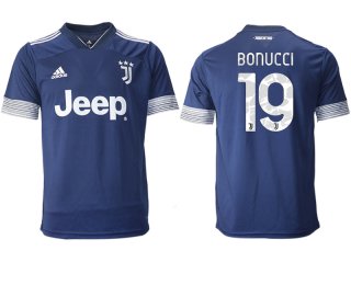 Men 2020-2021 club Juventus away aaa version 19 blue Soccer Jerseys