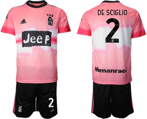 Men 2021 Juventus adidas Human Race 2 soccer jerseys