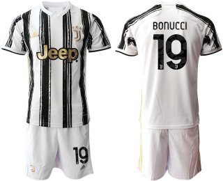 Men 2020-2021 club Juventus home 19 white black Soccer Jerseys