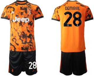 Men 2020-2021 club Juventus Second away 28 orange Soccer Jerseys