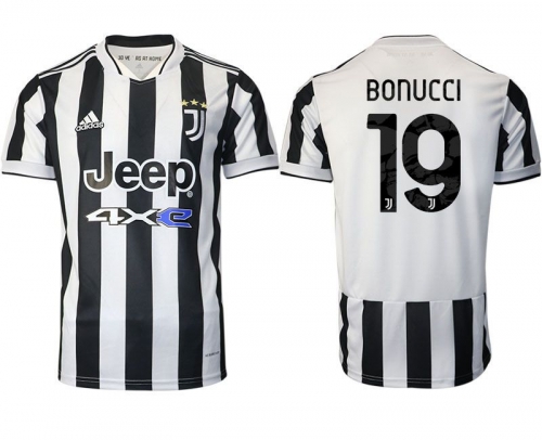 Men 2021-2022 Club Juventus home aaa version white 19 Adidas Soccer Jersey