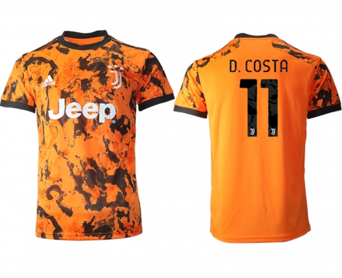 Men 2020-2021 club Juventus Second away aaa version 11 orange Soccer Jerseys