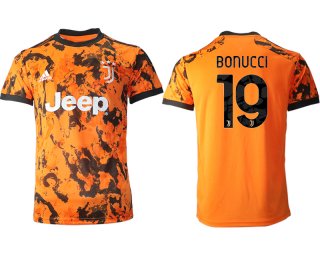 Men 2020-2021 club Juventus Second away aaa version 19 orange Soccer Jerseys