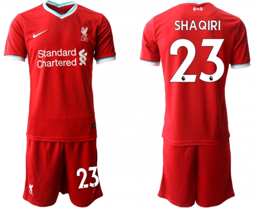 Men 2020-2021 club Liverpool home 23 red Soccer Jerseys