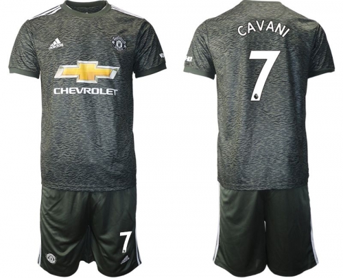 Men 2020-2021 club Manchester United away 7 white Soccer Jerseys