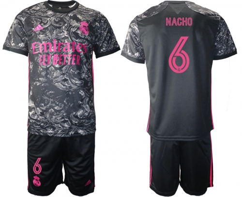 2021 Men Real Madrid away 6 soccer jerseys