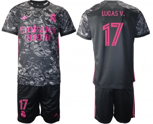 2021 Men Real Madrid away 17 soccer jerseys