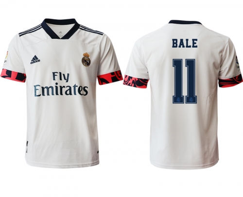 Men 2020-2021 club Real Madrid home aaa version 11 white Soccer Jerseys2