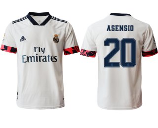 Men 2020-2021 club Real Madrid home aaa version 20 white Soccer Jerseys2