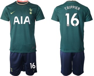 Men 2020-2021 club Tottenham away 16 green Soccer Jerseys