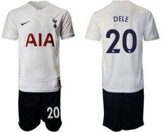 Men 2021-2022 Club Tottenham home white 20 Nike Soccer Jersey