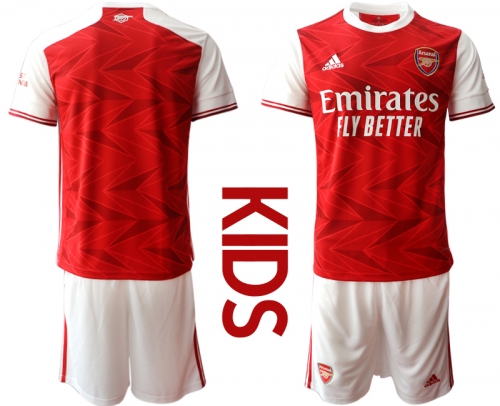 Youth 2020-2021 club Arsenal home blank red Soccer Jerseys