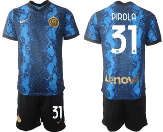 Men 2021-2022 Club Inter Milan home blue 31 Nike Soccer Jersey