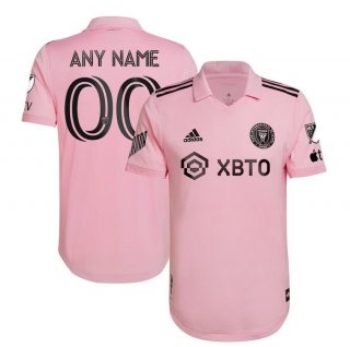 Men's Inter Miami CF Custom Pink Soccer Jersey