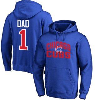 Cubs 1 Dad Royal Men's Pullover Hoodie