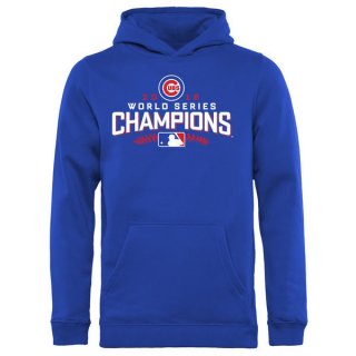 Chicago Cubs Royal 2016 World Series Champions Walk Sec Men's Pullover Hoodie