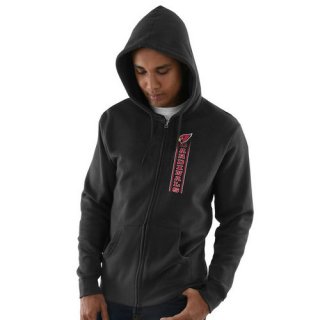 Arizona Cardinals Hook and Ladder Full-Zip Hoodie - Black