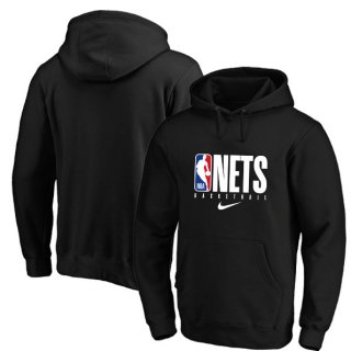 Brooklyn Nets Nike Spotlight Practice Performance Pullover Hoodie Black