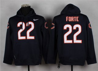 Nike Chicago Bears #22 Matt Forte Navy Blue Hoodie