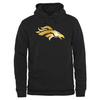 NFL Denver Broncos Men's Pro Line Black Gold Collection Pullover Hoodies Hoody