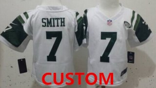 Custom Nike New York White Toddlers Jersey