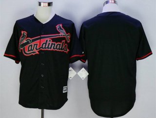 Women's St. Louis Cardinals Custom Black New Cool Base Jersey