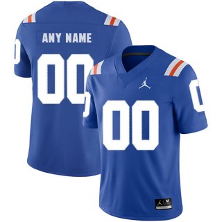 Florida Gators Customized Blue Men's Throwback College Football Jersey