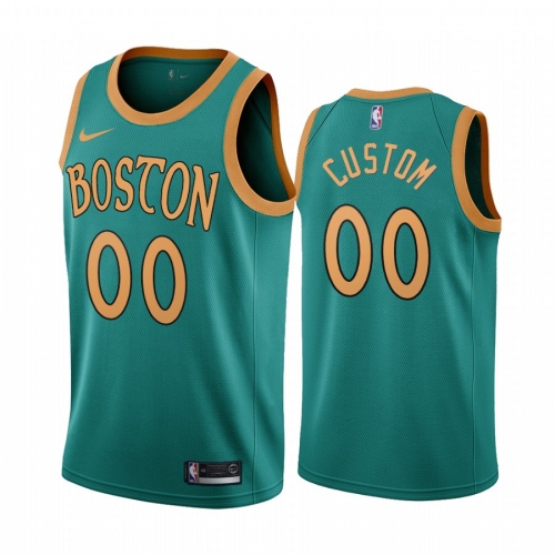 Nike Celtics Custom Green 2019-20 City Edition NBA Jersey