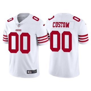 Men's San Francisco 49ers Customized 2022 New White Vapor Untouchable Stitched Football Jersey