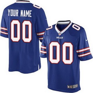 Men's Nike Buffalo Bills Customized 2013 Light Blue Limited Jersey