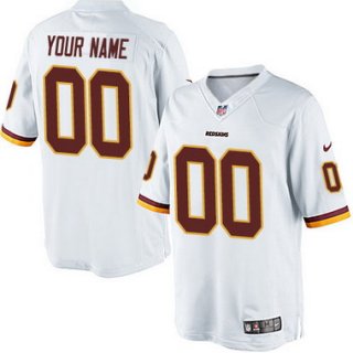 Men's Nike Washington Redskins Customized 2013 White Game Jersey