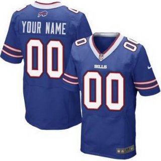 Men's Buffalo Bills Nike Blue Customized 2014 Elite Jersey