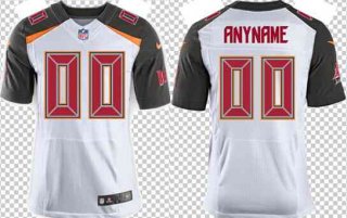 Men's Tampa Bay Buccaneers Nike White Customized 2014 Elite Jersey